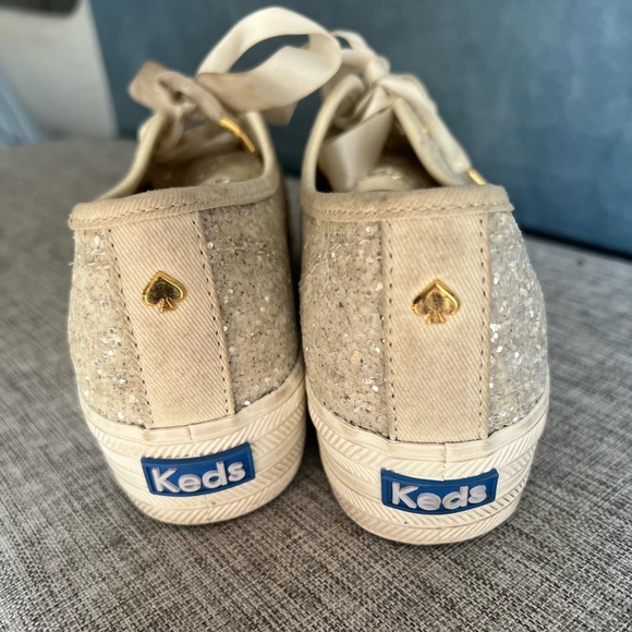 Kate Spade Platform Glitter Sneaker - Picture 3 of 6